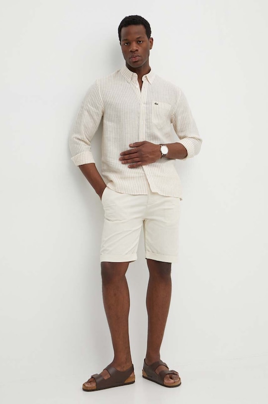 Kratke hlače Guess NOAH M4GD14.WG3QA bež SS24