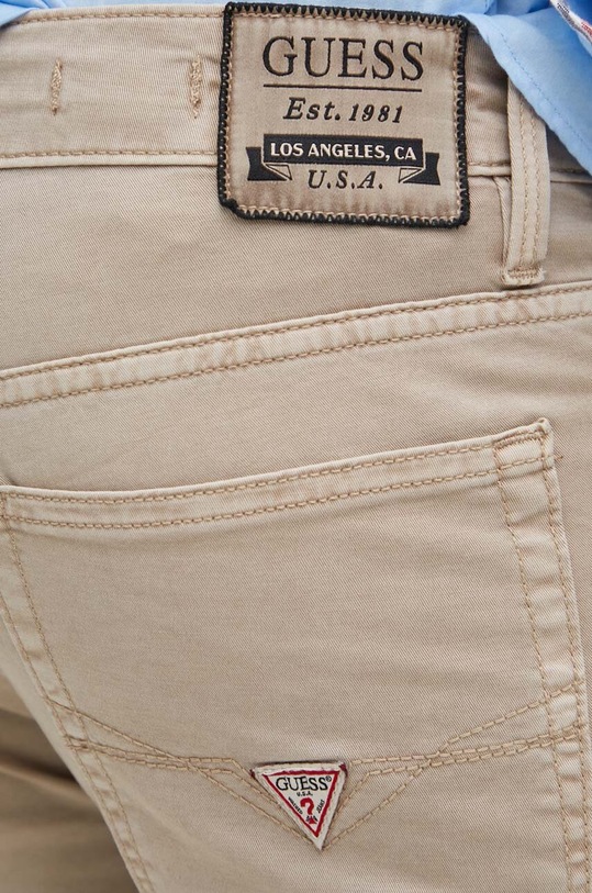 Kratke hlače Guess ANGELS bež M4GD03.WG3MA