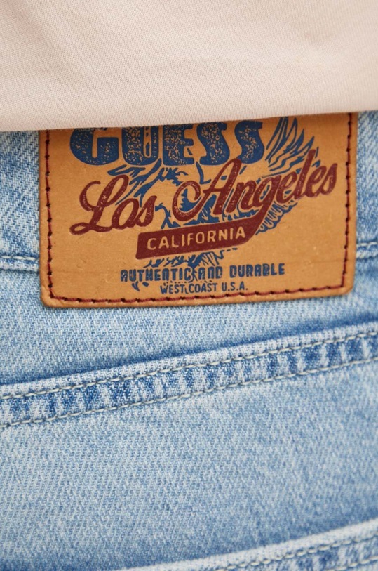 Guess szorty jeansowe SONNY niebieski M4GD01.D5AZ2