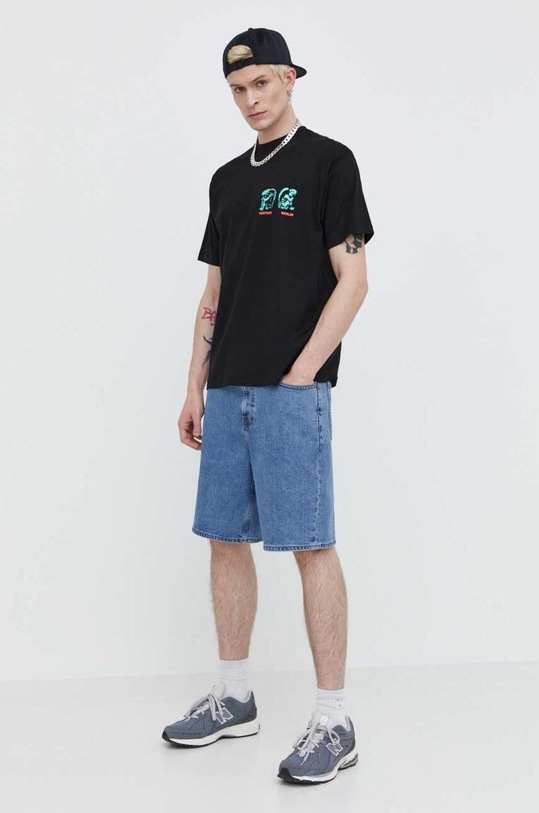 Quiksilver szorty jeansowe AQYDS03000 niebieski SS24