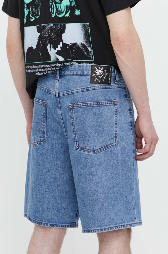Odzież Quiksilver szorty jeansowe AQYDS03000 niebieski