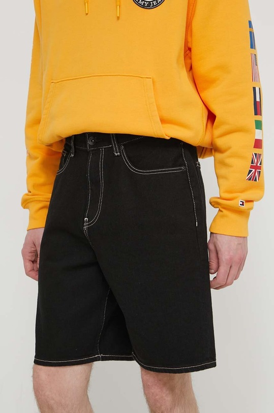 Quiksilver szorty jeansowe jeans czarny AQYDS03000