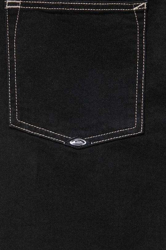 Quiksilver szorty jeansowe czarny AQYDS03000