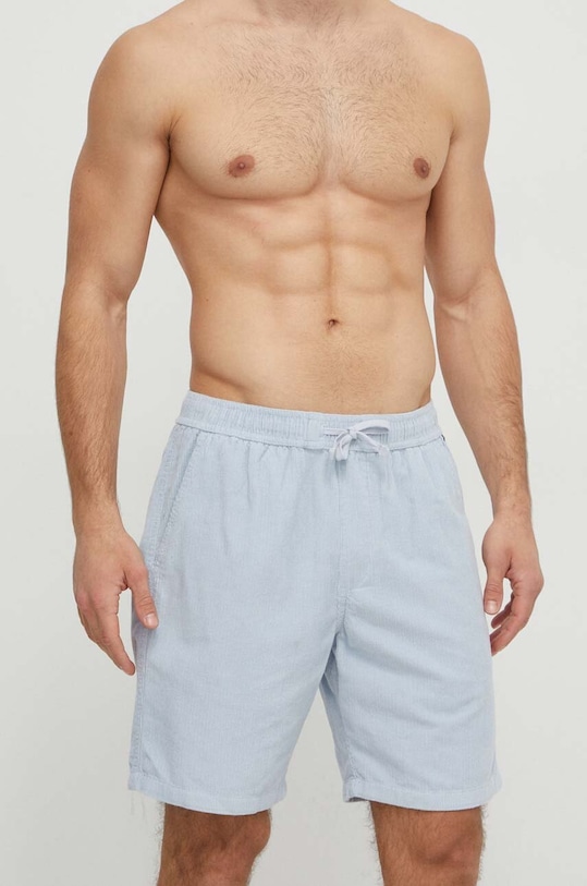 Quiksilver szorty sztruksowe tkanina niebieski AQYWS03235