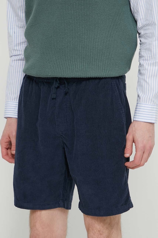 Quiksilver szorty sztruksowe tkanina granatowy AQYWS03235