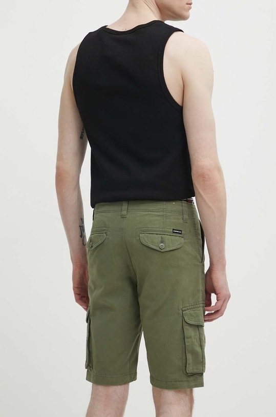 Одежда Хлопковые шорты Quiksilver AQYWS03238 зелёный