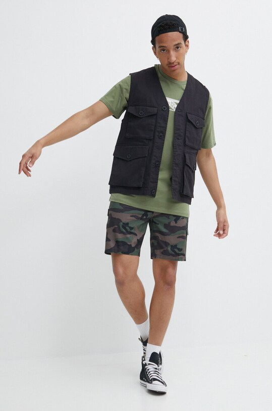 Quiksilver pantaloni scurti AQYHY03246 verde SS24