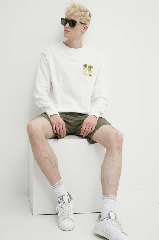 Quiksilver pantaloni scurti EQYWS03861 verde SS24