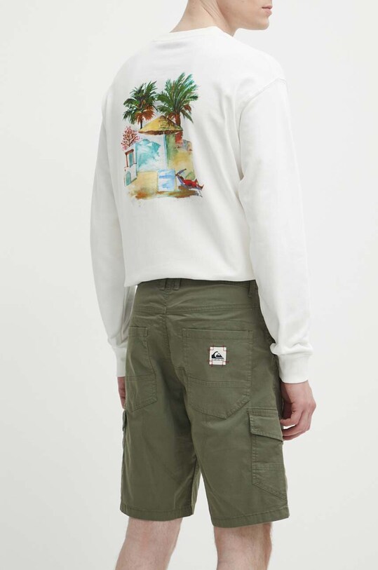 Oblečení Kraťasy Quiksilver EQYWS03861 zelená