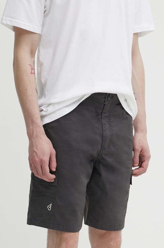 Kraťasy Quiksilver látka šedá EQYWS03861