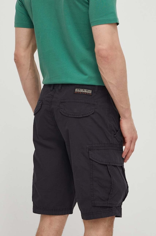 Odzież Napapijri szorty bawełniane Noto 2.0 NP0A4HOQ0411 czarny
