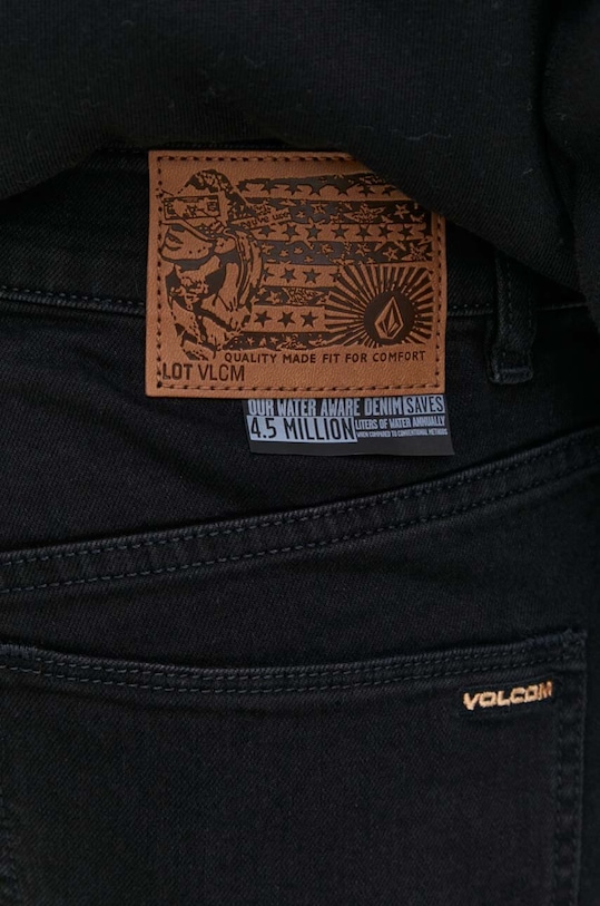 Rifľové krátke nohavice Volcom čierna A2011701