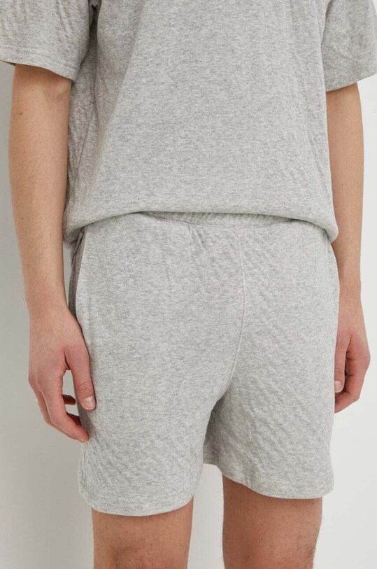 American Vintage szorty bawełniane SHORT MRUZ09AE24 szary SS24