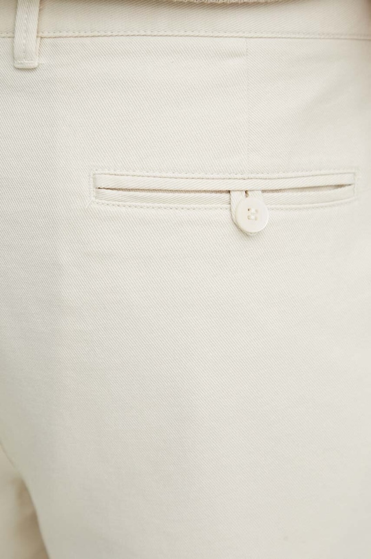 Sisley pantaloni scurti din bumbac bej 4WMDS900N