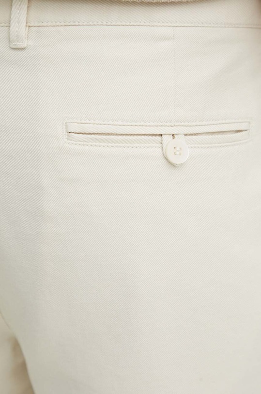 Sisley pantaloni scurti din bumbac bej 4WMDS900N