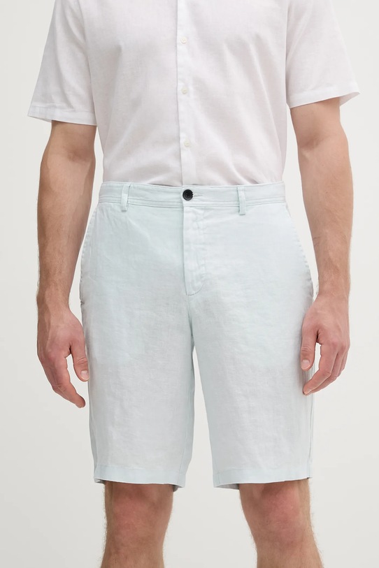 Sisley vászon rövidnadrág kék 4AGHS9010