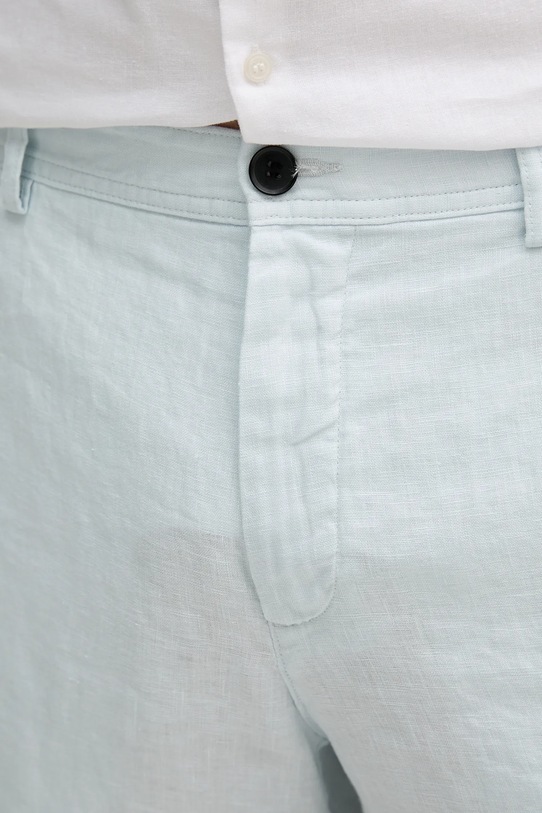 Sisley vászon rövidnadrág kék 4AGHS9010