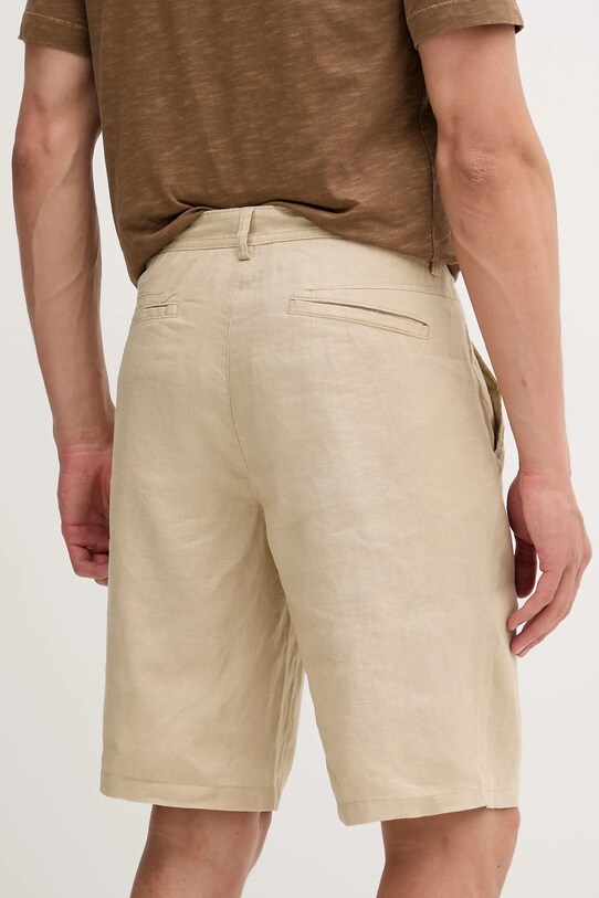 Ruházat Sisley vászon rövidnadrág 4AGHS9010 bézs