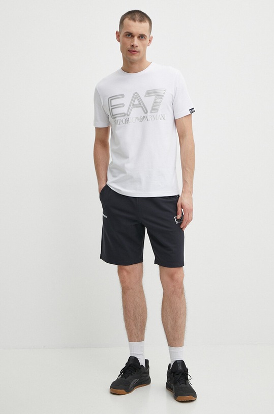 EA7 Emporio Armani rövidnadrág PJLIZ.3DPS66.1578 sötétkék SS24