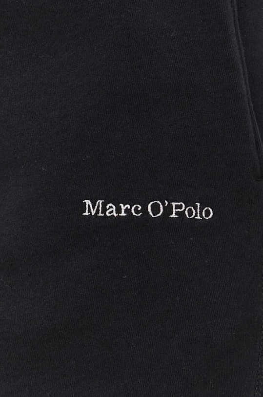 Βαμβακερό σορτσάκι Marc O'Polo μαύρο 423407717012