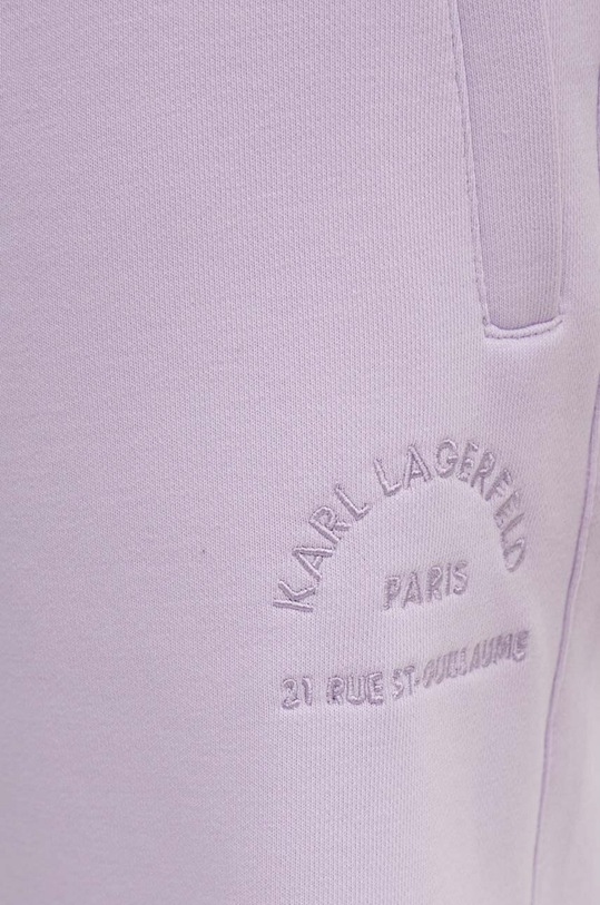 Шорти Karl Lagerfeld фіолетовий 542900.705037