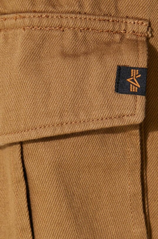 Alpha Industries pantaloni scurti din bumbac Aircraft 146250. bej