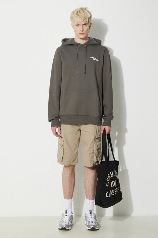 Хлопковые шорты Alpha Industries 136250 бежевый SS25