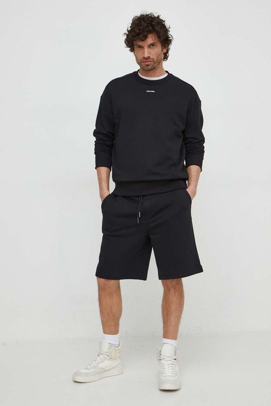 Σορτς Calvin Klein K10K112689 μαύρο SS25