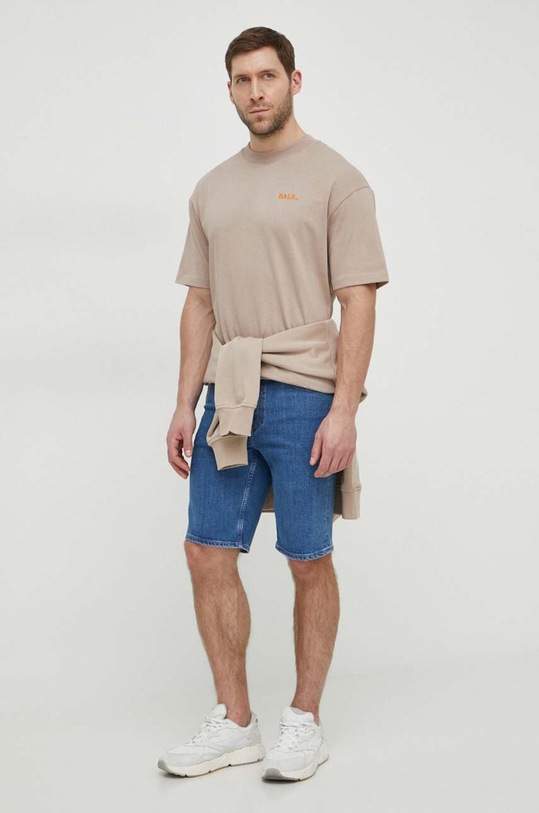 Джинсовые шорты Calvin Klein K10K112941 тёмно-синий SS24