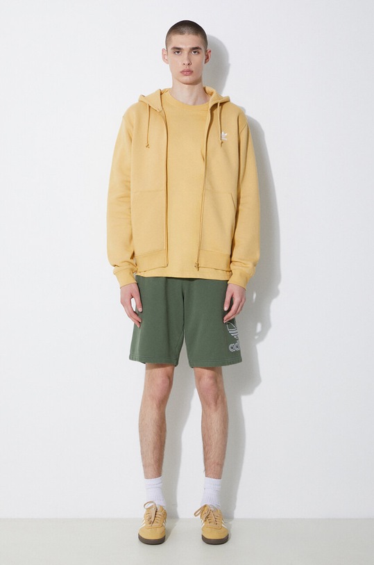 adidas Originals cotton shorts IR8004 green SS24