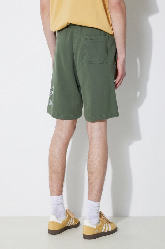 Clothing adidas Originals cotton shorts IR8004 green