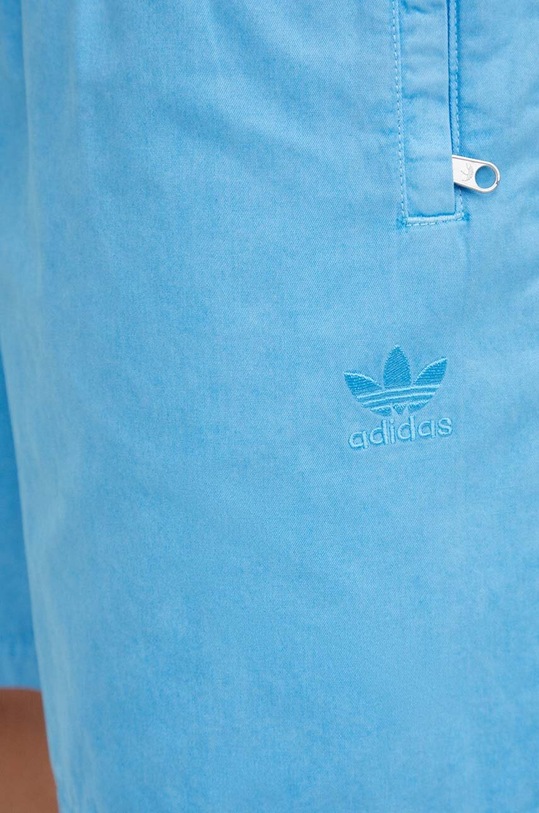 adidas Originals szorty bawełniane niebieski IS1731