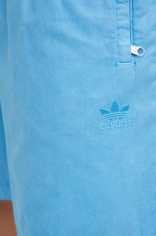 adidas Originals szorty bawełniane niebieski IS1731