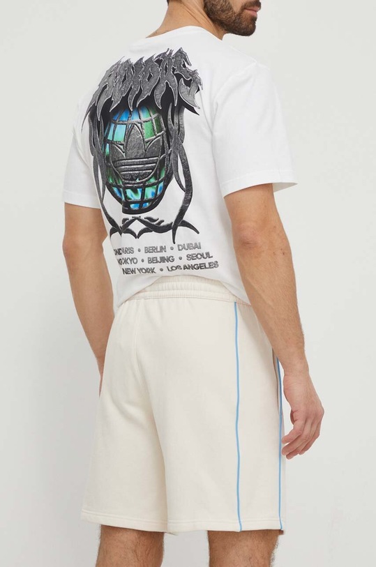 Oblečení Bavlněné šortky adidas Originals IU0200 béžová
