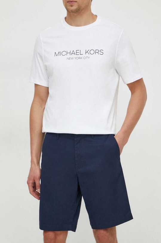 Michael Kors pantaloni scurti panza bleumarin CS43CSKDR2