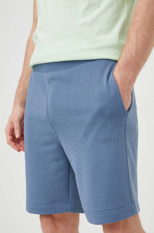 Calvin Klein Performance szorty treningowe dzianina niebieski 00GMS4S841