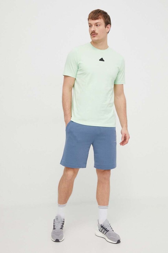 Calvin Klein Performance szorty treningowe 00GMS4S841 niebieski AW24