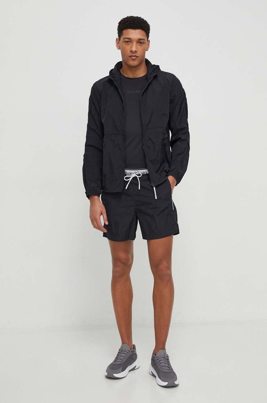 Шорти для тренувань Calvin Klein Performance 00GMS4S845 чорний SS24