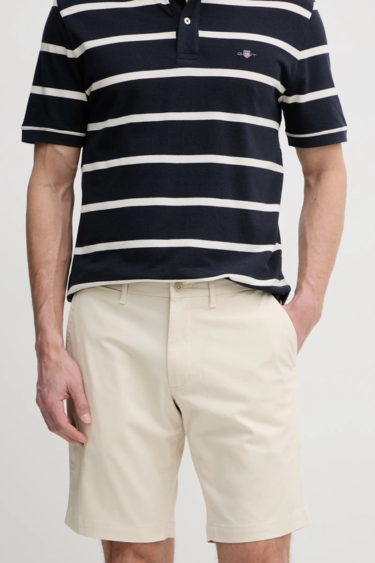 Σορτς Tommy Hilfiger με ελαστάν μπεζ MW0MW23563