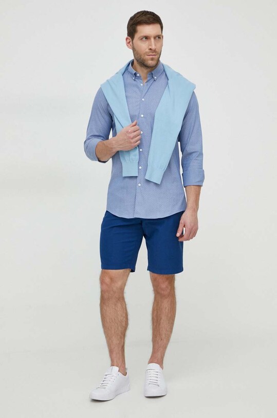 Шорты Tommy Hilfiger MW0MW34509 голубой SS24