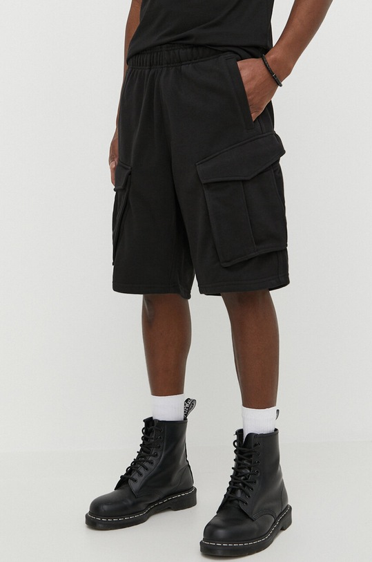 G-Star pantaloni scurți tricotaj negru D24452.D566