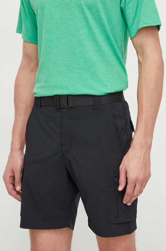 Columbia pantaloni scurți sport Silver Ridge Utility panza negru 2030744