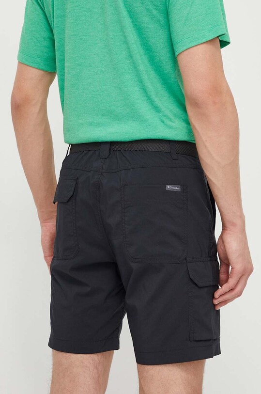 Columbia pantaloni scurți sport Silver Ridge Utility 2030744 negru SS25