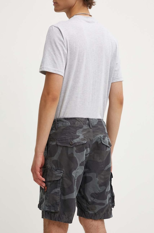 Oblečení Bavlněné šortky Superdry M7110435A.2LG šedá