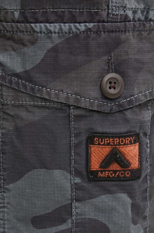 Bavlněné šortky Superdry šedá M7110435A.2LG