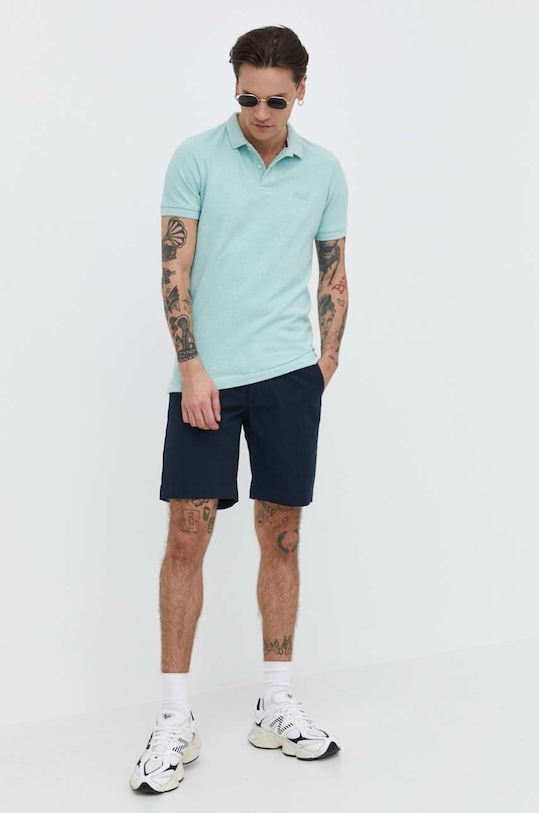 Superdry szorty M7110422A.98T granatowy SS24
