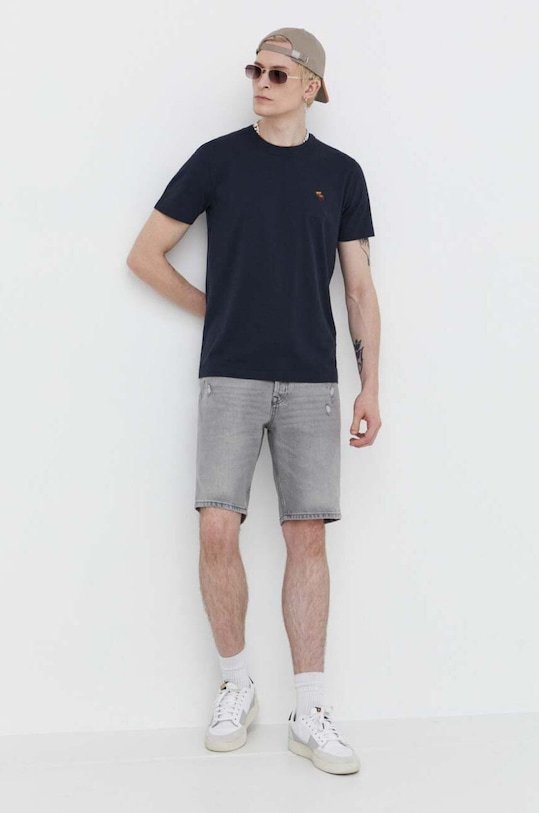 Superdry szorty jeansowe M7110394A.HNK szary SS24