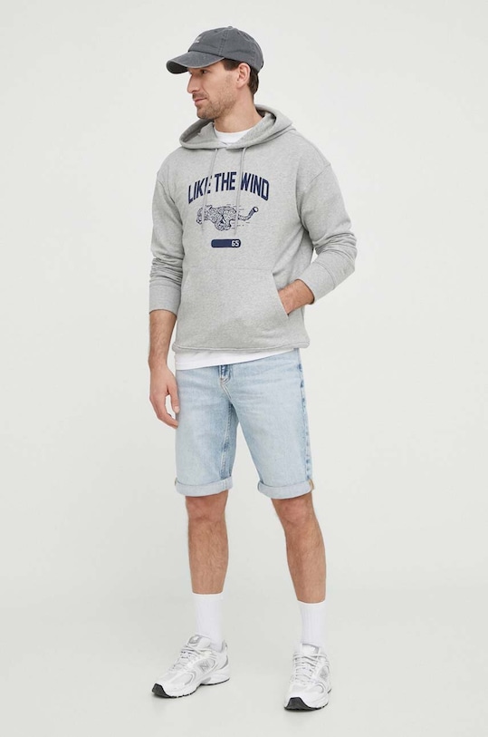 Calvin Klein Jeans rövidnadrág J30J324871 kék SS24