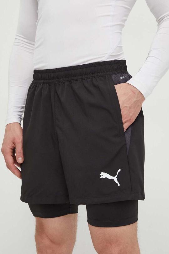 Шорти для тренувань Puma TeamGOAL тканина чорний 658774