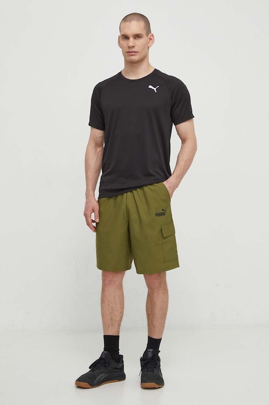 Puma pantaloni scurți 679731 verde SS24